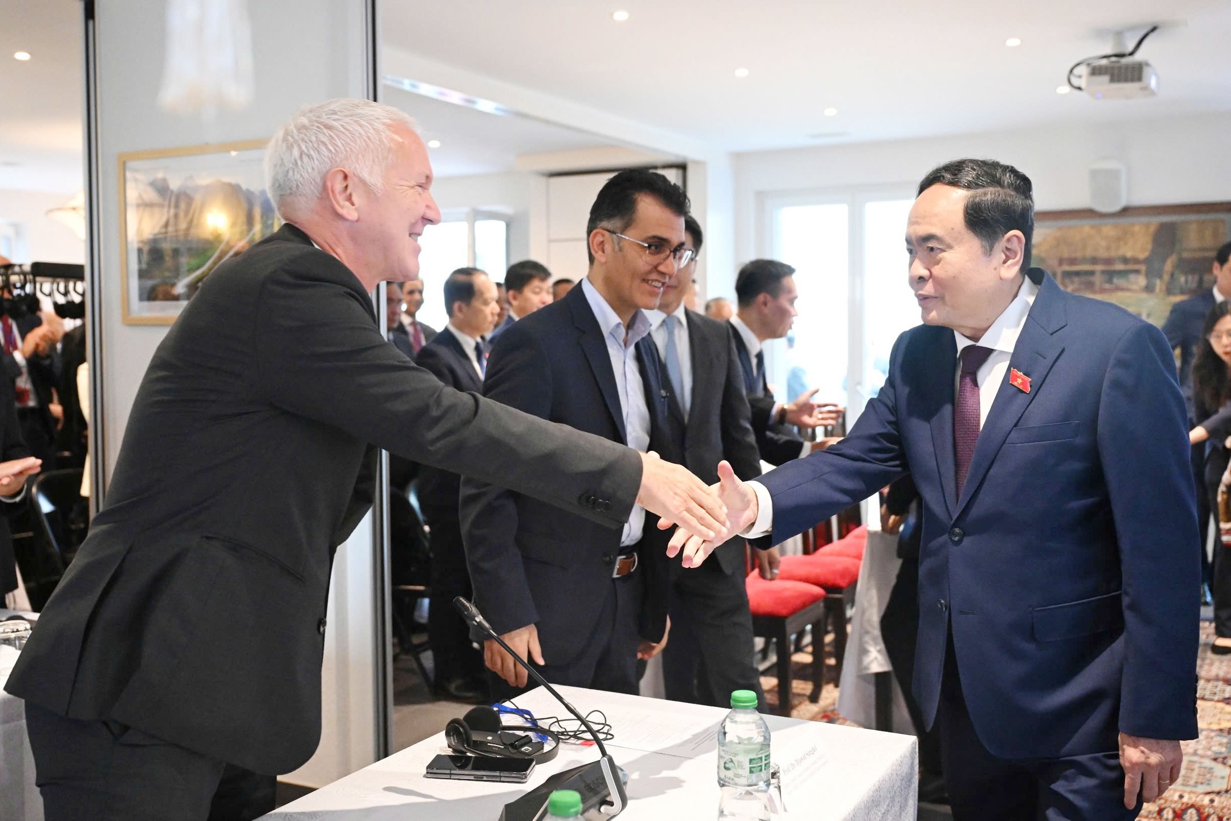 Chủ tịch Quốc hội Trần Thanh Mẫn dự khai mạc Tọa đàm 