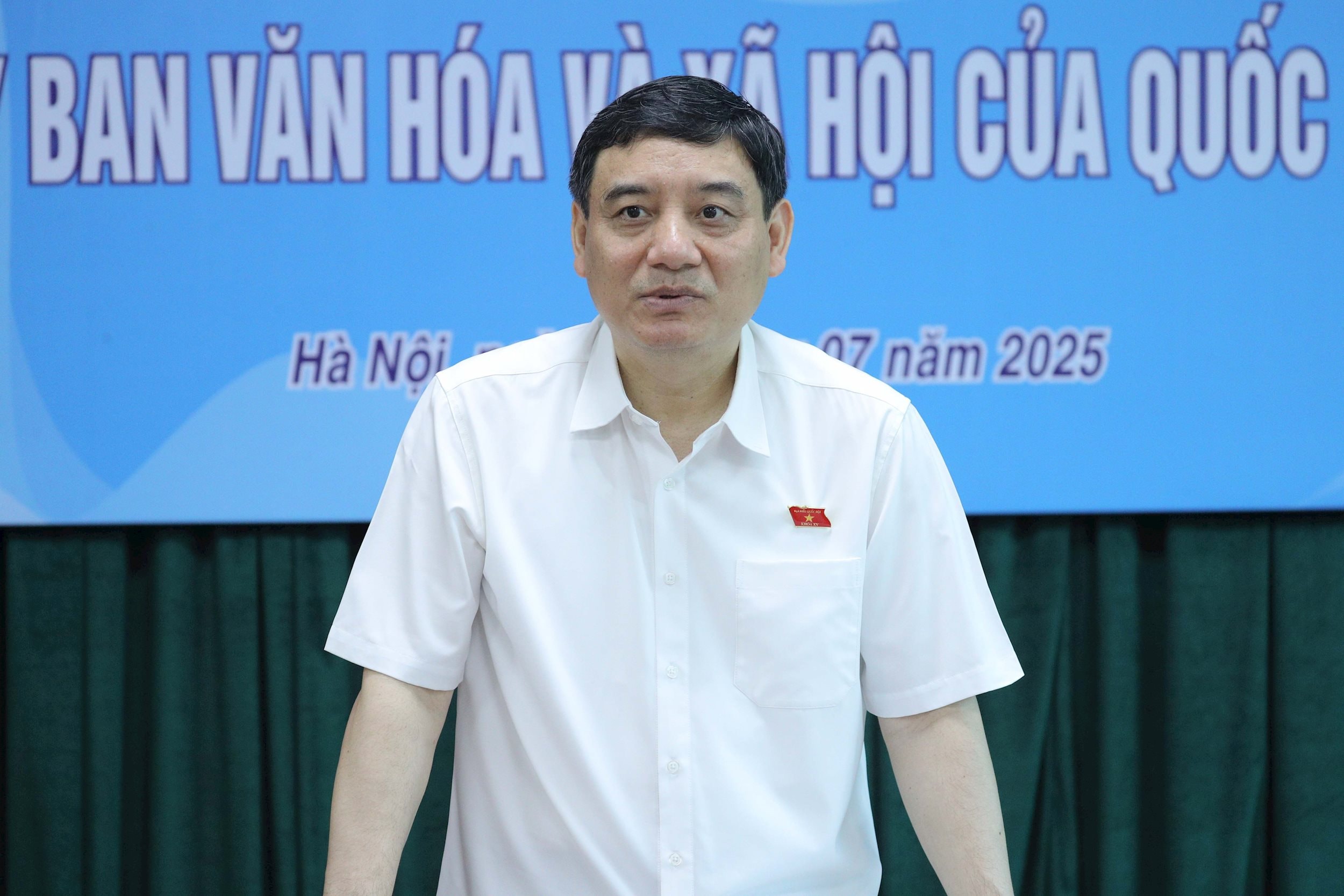 Chủ nhiệm Ủy ban Văn hóa và Xã hội Nguyễn Đắc Vinh
