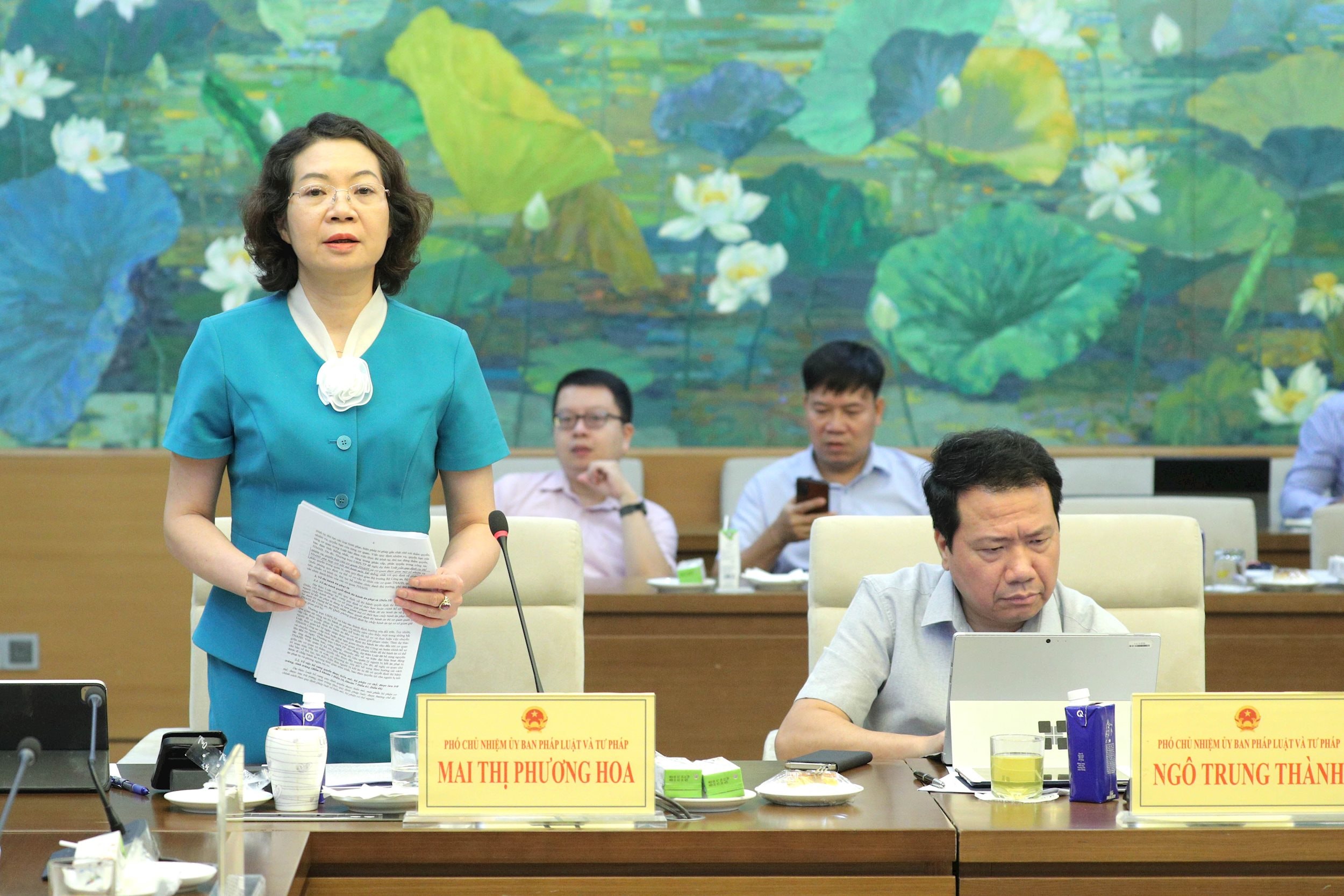 Phó Chủ nhiệm Ủy ban Pháp luật và Tư pháp Mai Thị Phương Hoa