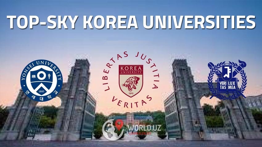 SKY - bộ ba trường đại học huyền thoại của Hàn Quốc. Ảnh: world.uz