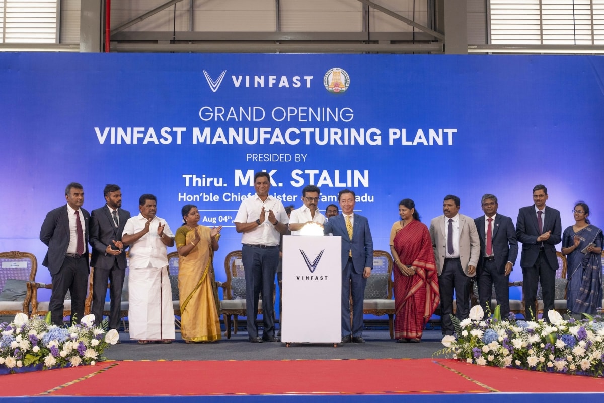 vinfast khánh thành nhà máy lắp ráp ô tô điện tại tamil nadu, Ấn Độ hình ảnh 2 vinfast khanh thanh nha may lap rap o to dien tai tamil nadu, An Do hinh anh 2