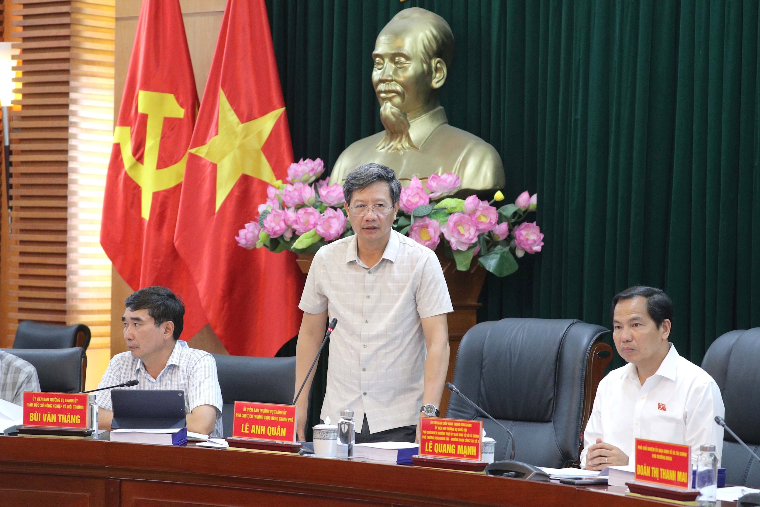 Phó Chủ tịch Thường trực UBND TP Hải Phòng Lê Anh Quân