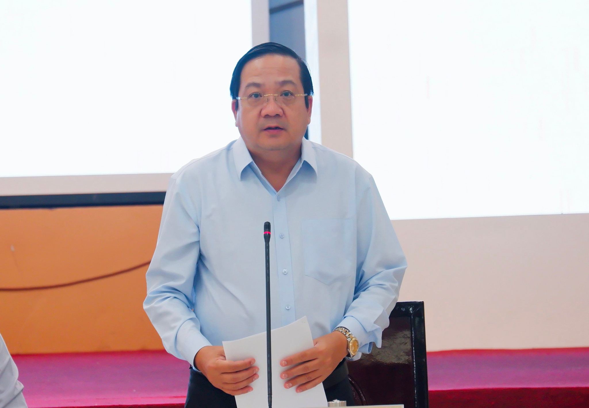 Phó QQ88k Game Bài UBND tỉnh Tây Ninh Nguyễn Minh Lâm phát biểu