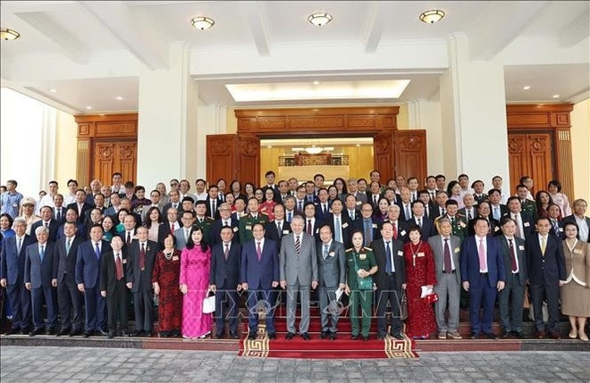 Delegates at the gathering. (Photo: VNA) ke.jpg