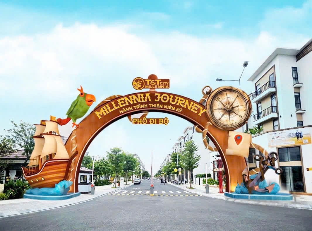 Ảnh phố đi bộ Millennia Journey