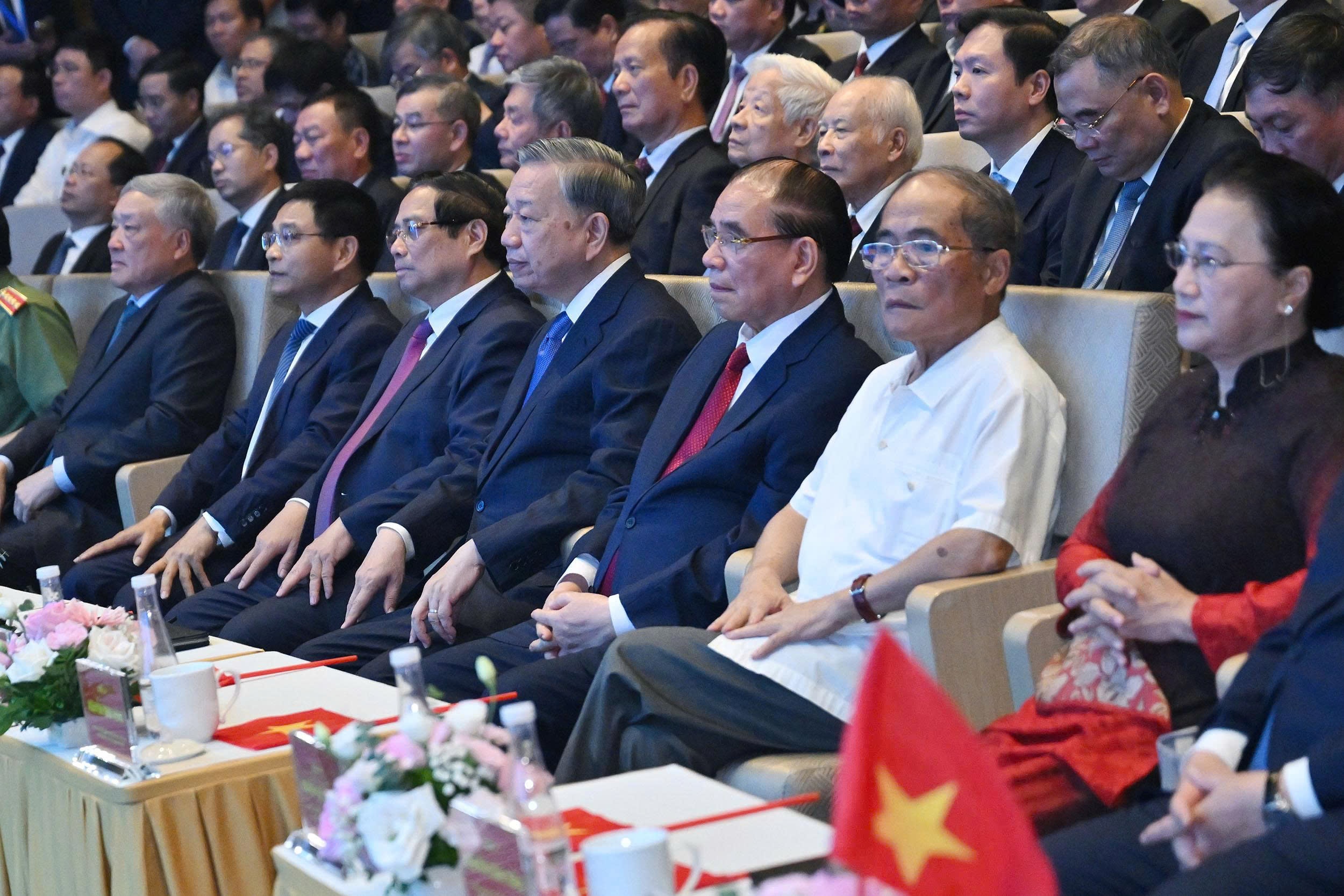 Các đại biểu dự dự Lễ kỷ niệm 80 năm ngày truyền thống ngành Tài chính Việt Nam