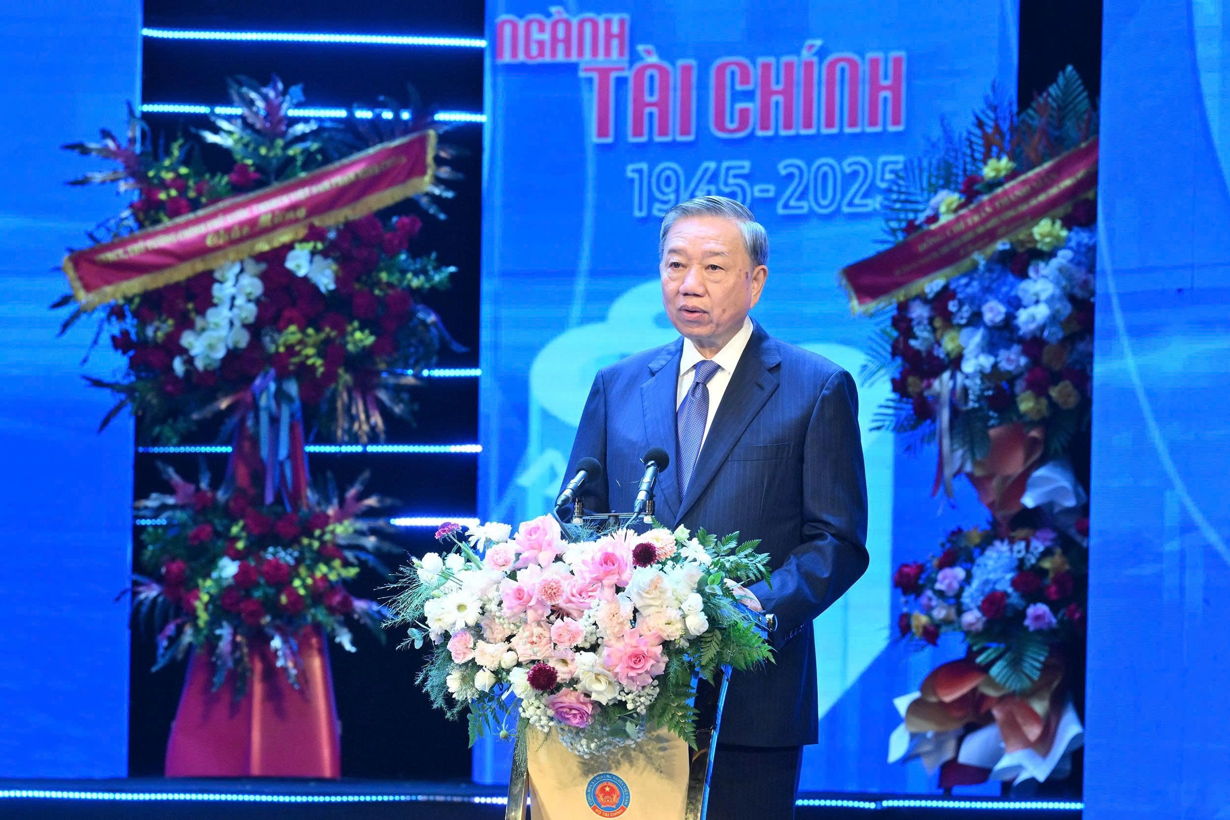 Tổng Bí thư Tô Lâm phát biểu
