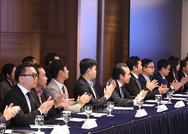 Delegates at the meeting (Photo: VNA) cac-dai-bieu.jpg