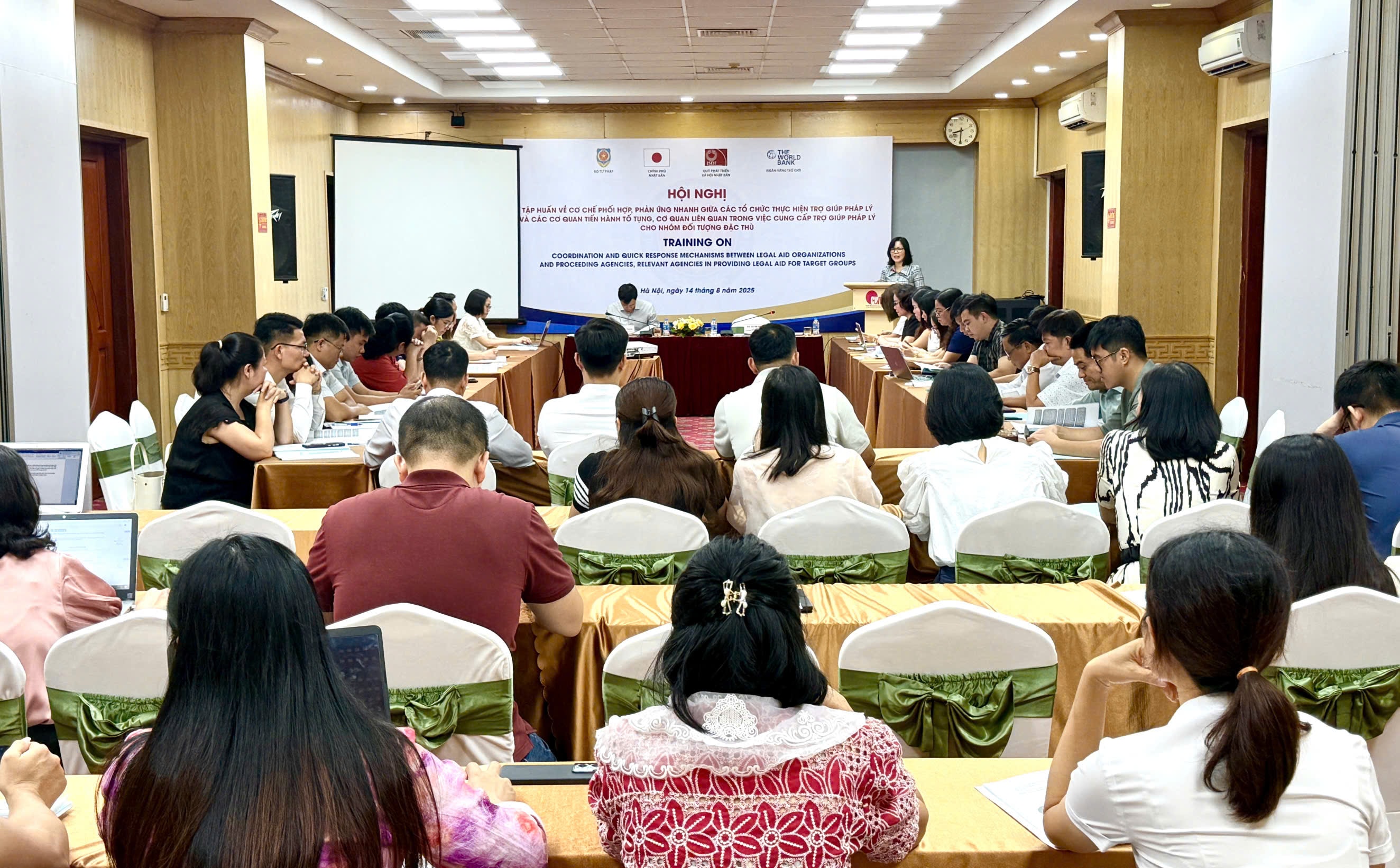 Toàn cảnh Hội nghị tập huấn. Ảnh: Hải Yến