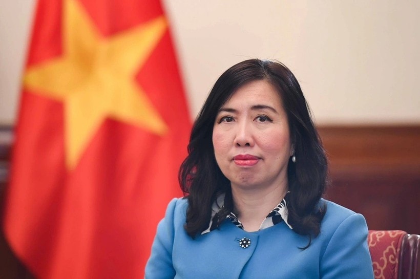 Deputy Minister of Foreign Affairs Le Thi Thu Hang (Photo: VNA)
