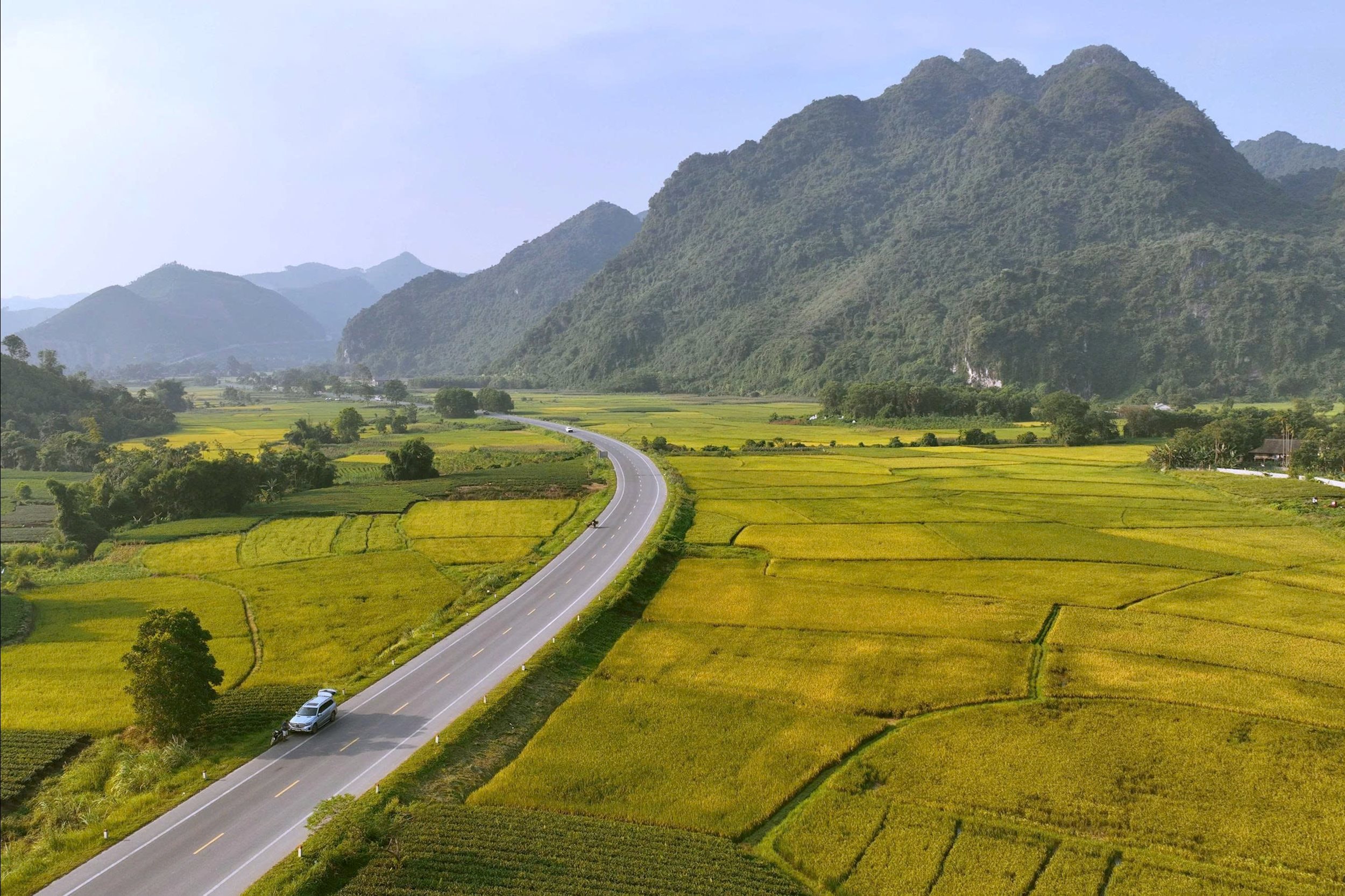 Đường cao tốc Thái Nguyên - Chợ Mới, kết nối trung tâm Thái Nguyên với các xã khu vực phía Bắc của tỉnh