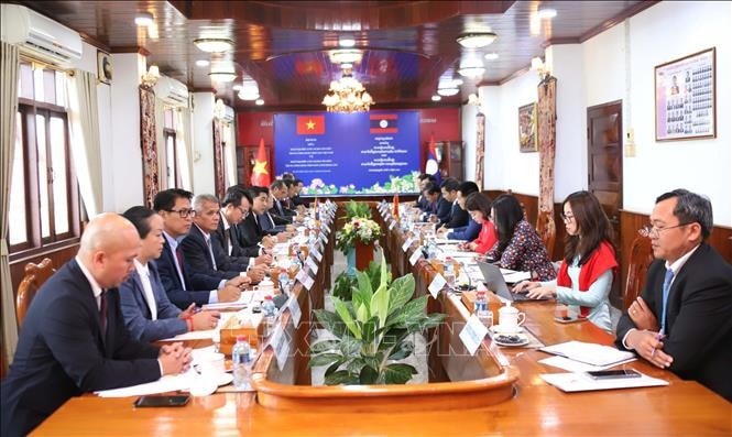 A view of the talks (Photo: VNA)