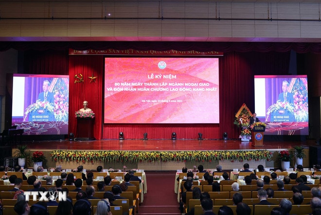 Tổng Bí thư Tô Lâm phát biểu. (Ảnh: Thống Nhất/TTXVN) ttxvn-tong-bi-thu-to-lam-du-du-le-ky-niem-80-nam-ngay-truyen-thong-nganh-ngoai-giao-viet-nam-8232906-4.jpg