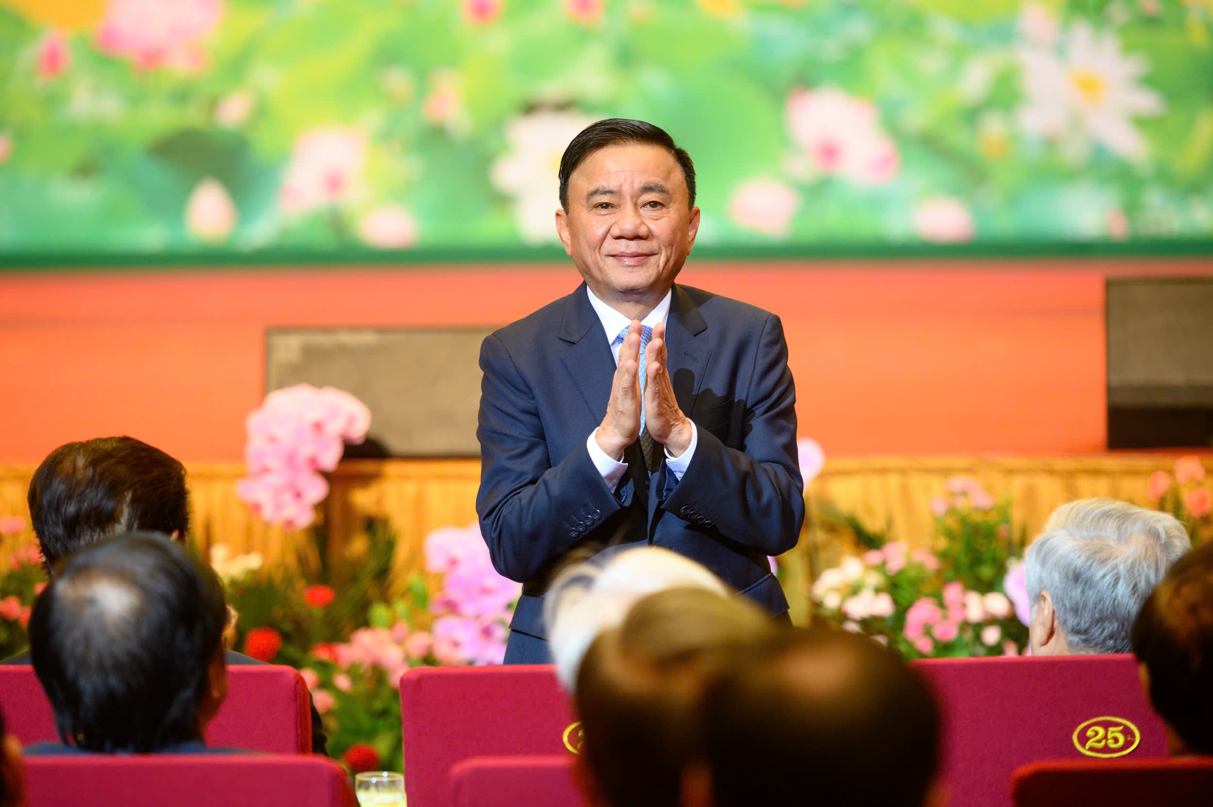 Thường trực Ban Bí thư Trần Cẩm Tú. Ảnh Phạm Thắng