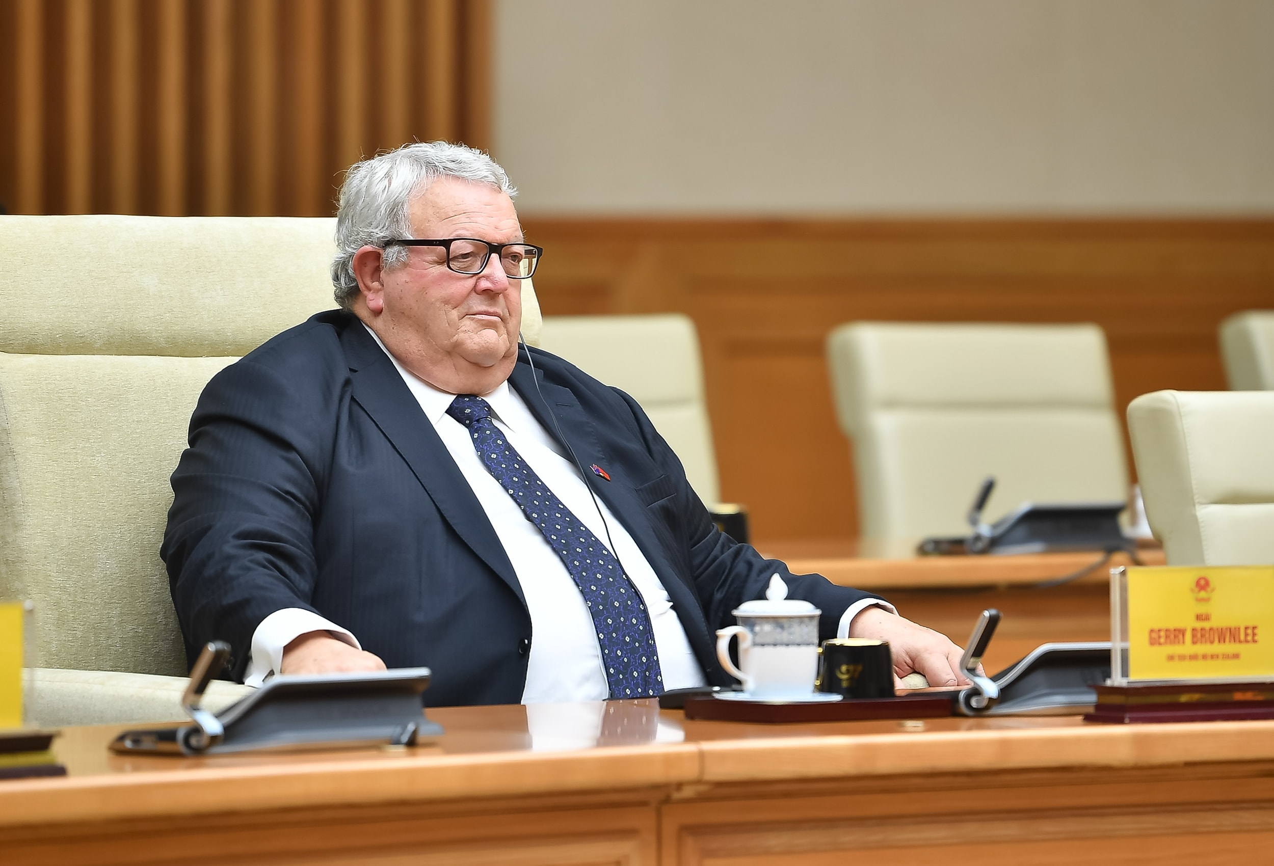 08 - Chủ tịch Quốc hội New Zealand Gerry Brownlee - Ảnh: Trọng Hải