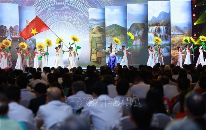 A musical performance at the event (Photo: VNA) A musical performance at the event (Photo: VNA)