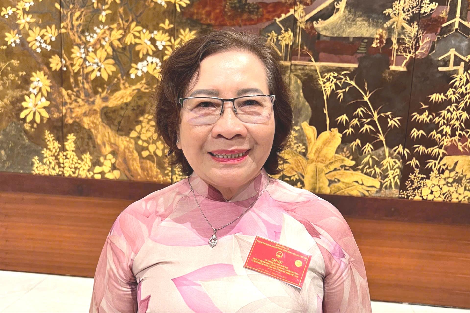 ĐBQH Khóa VIII Nguyễn Thị Thu Lan - Ảnh: Thanh Chi