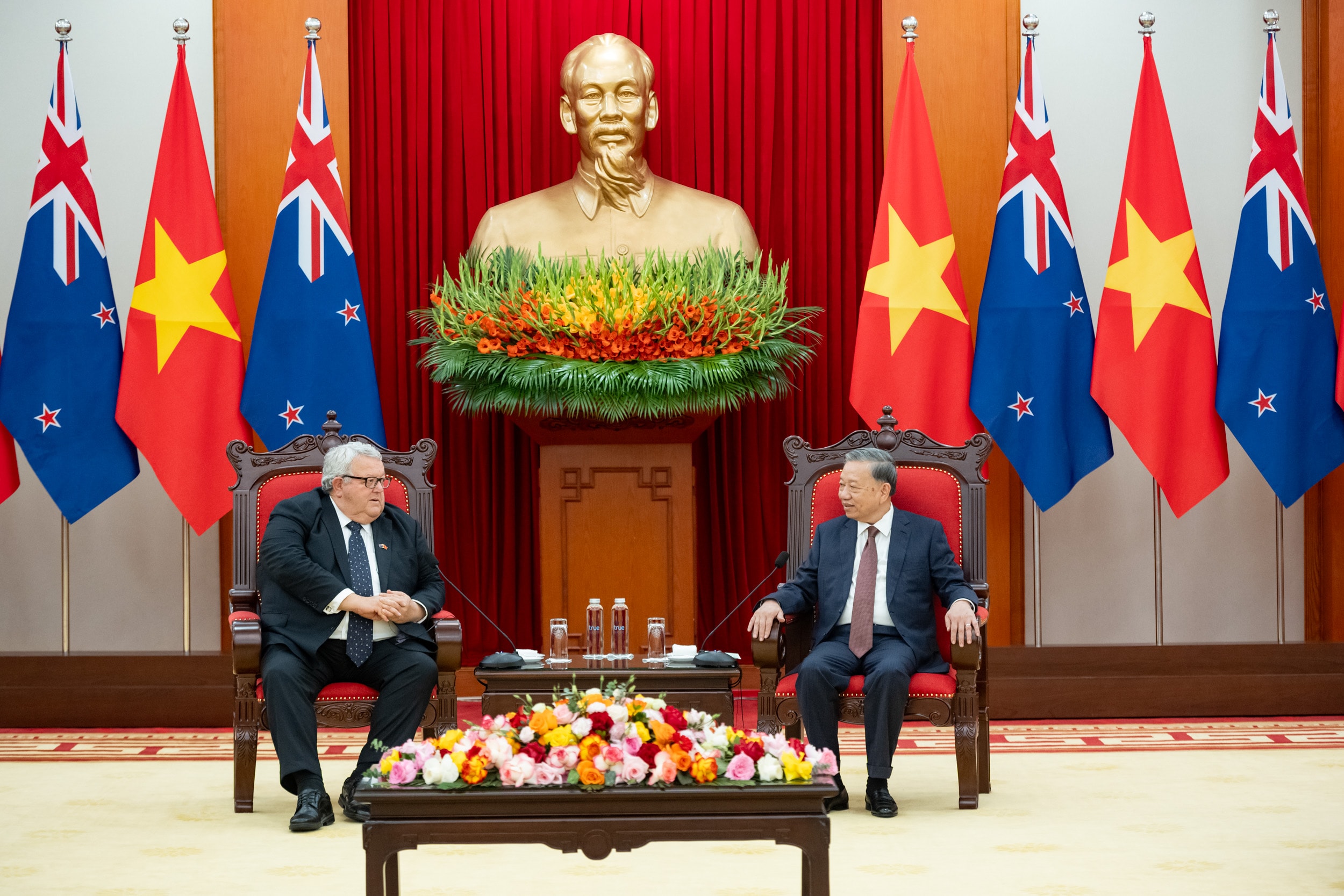 Z72_1828 - Chủ tịch Quốc hội New Zealand Gerry Brownlee hội kiến Tổng Bí thư Tô Lâm