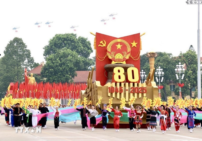 Những thành tựu trong 80 năm qua của Việt Nam là hết sức phi thường. (Ảnh: Hoàng Hà/TTXVN)