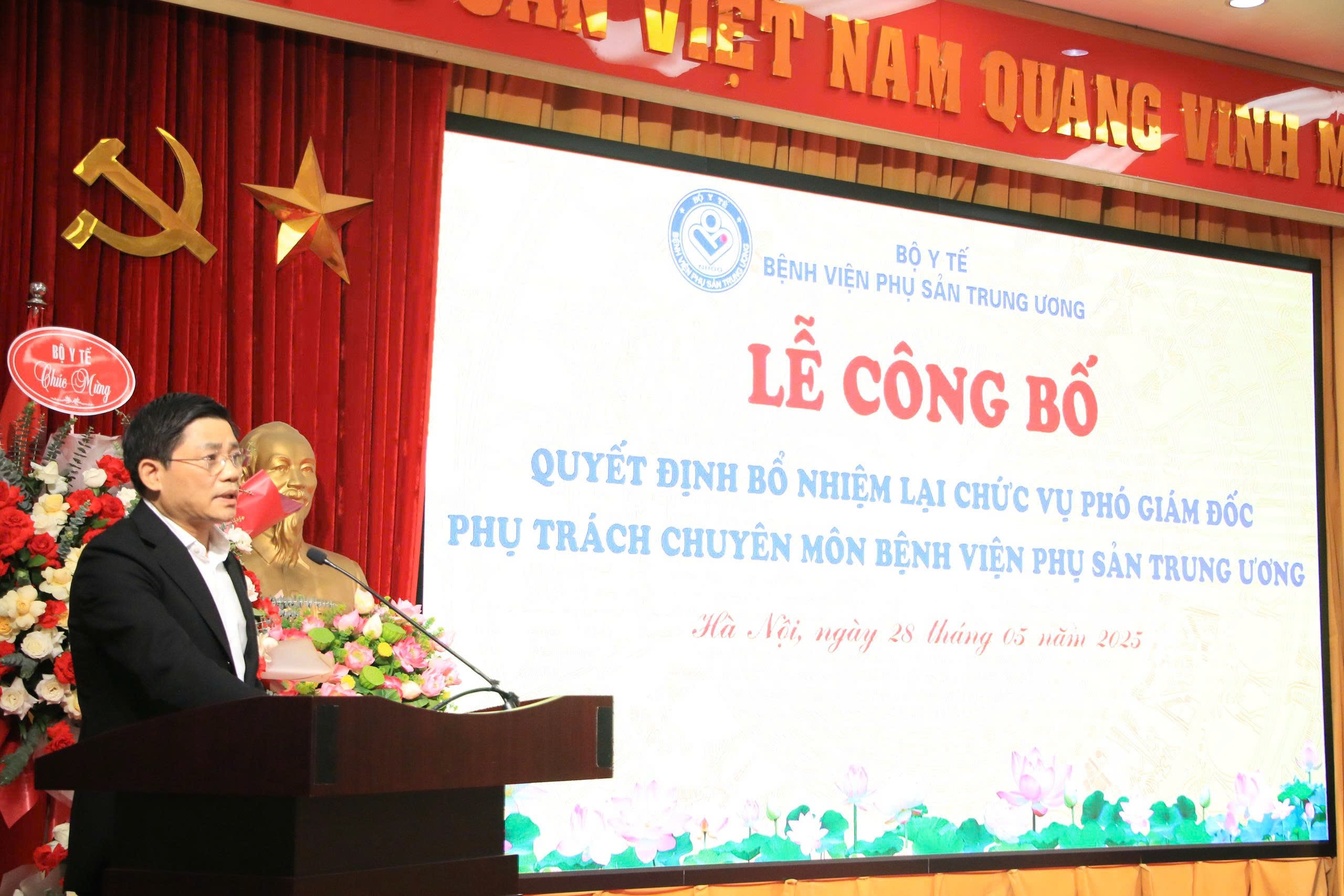 Bổ nhiệm lại PGS.TS Vũ Văn Du làm Phó Giám đốc chuyên môn BV Phụ sản Trung ương- Ảnh 3.