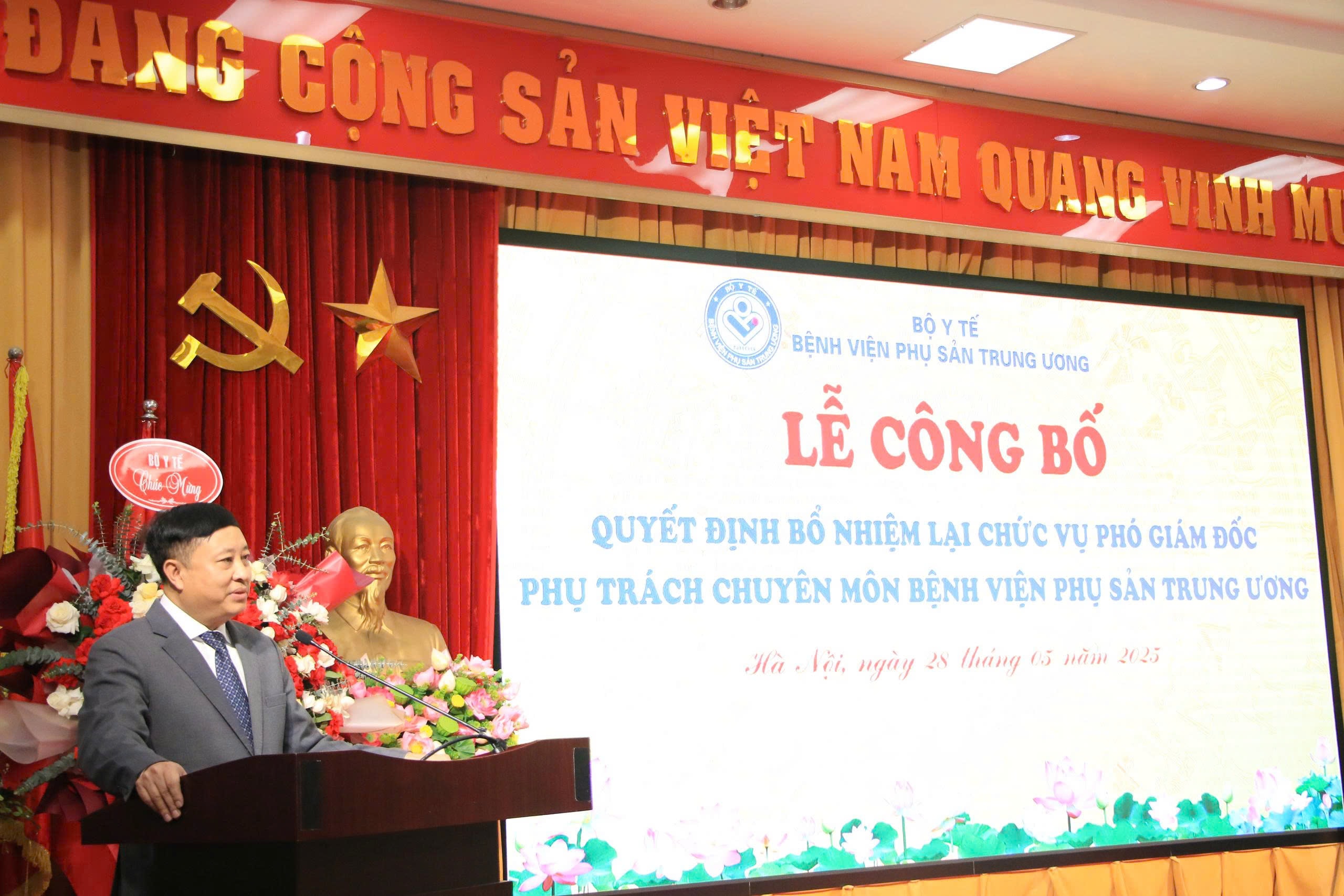 Bổ nhiệm lại PGS.TS Vũ Văn Du làm Phó Giám đốc chuyên môn BV Phụ sản Trung ương- Ảnh 4.