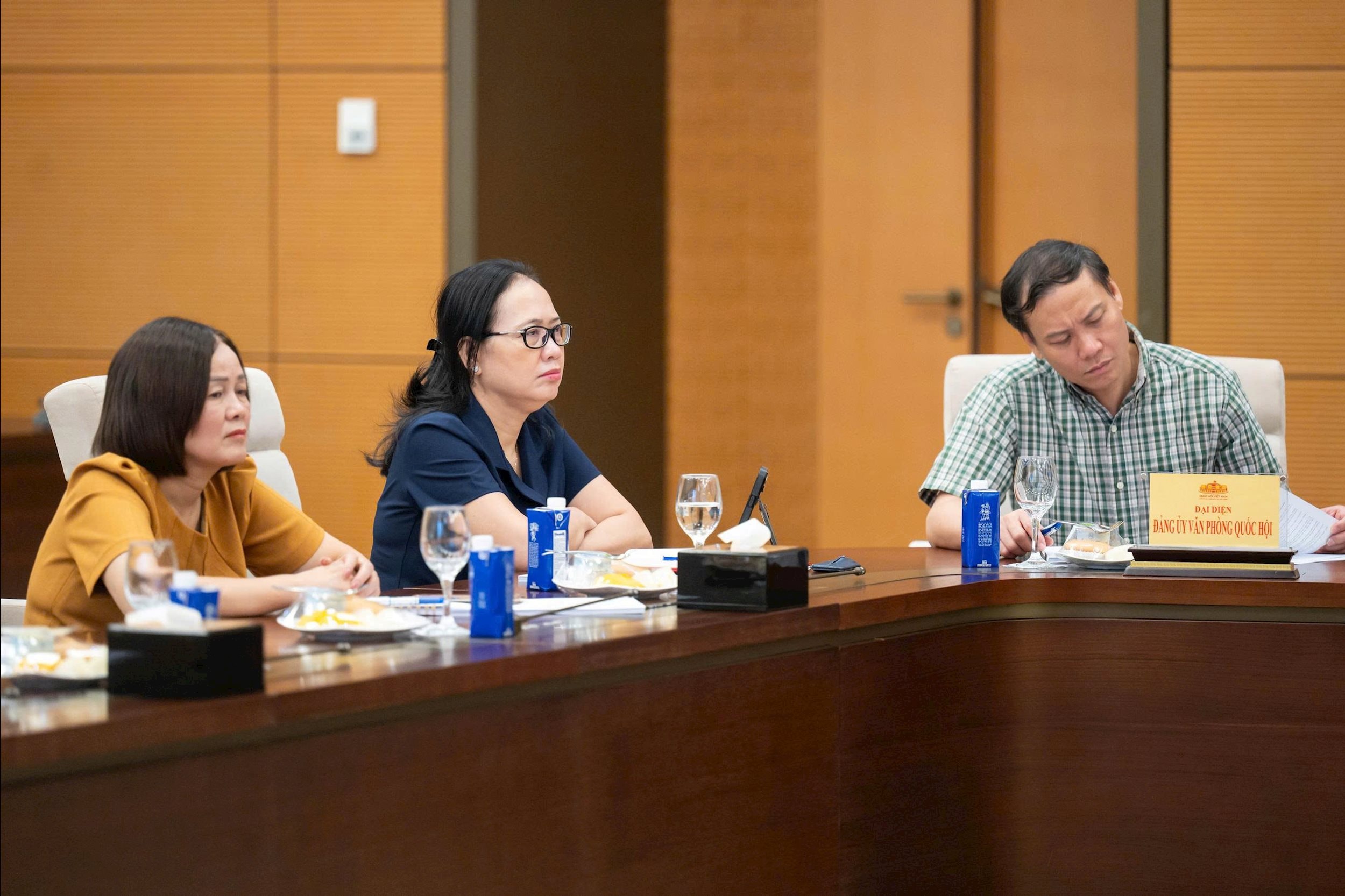 Các đại biểu tham dự cuộc làm việc (4)