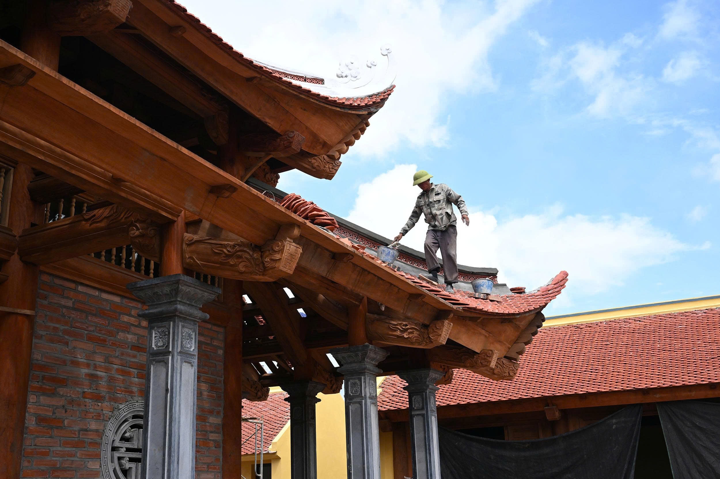 Các hạng mục dự án Khu lưu niệm Trưởng Ban Thường trực Quốc hội Bùi Bằng Đoàn đang tích cực được thực hiện, bảo đảm đúng tiến độ đề ra