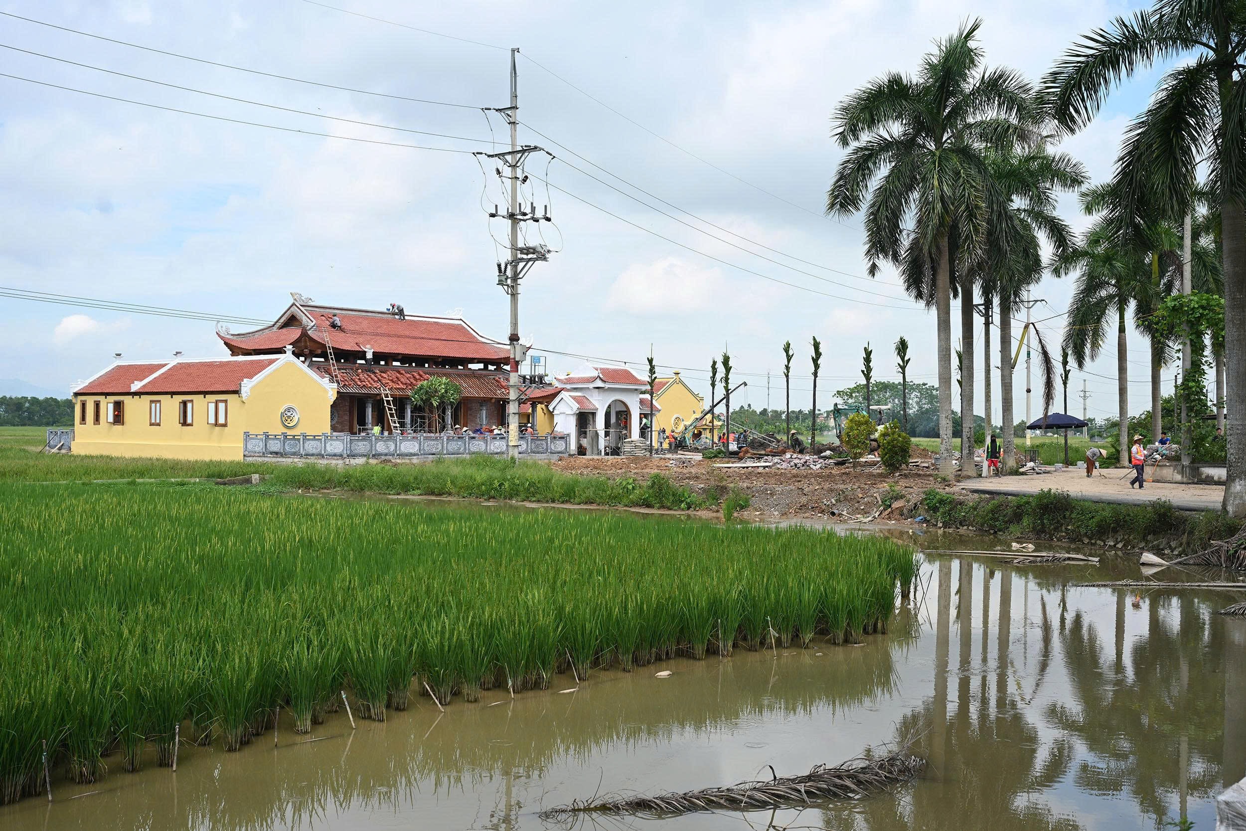Toàn cảnh dự án Khu lưu niệm Trưởng Ban Thường trực Quốc hội Bùi Bằng Đoàn