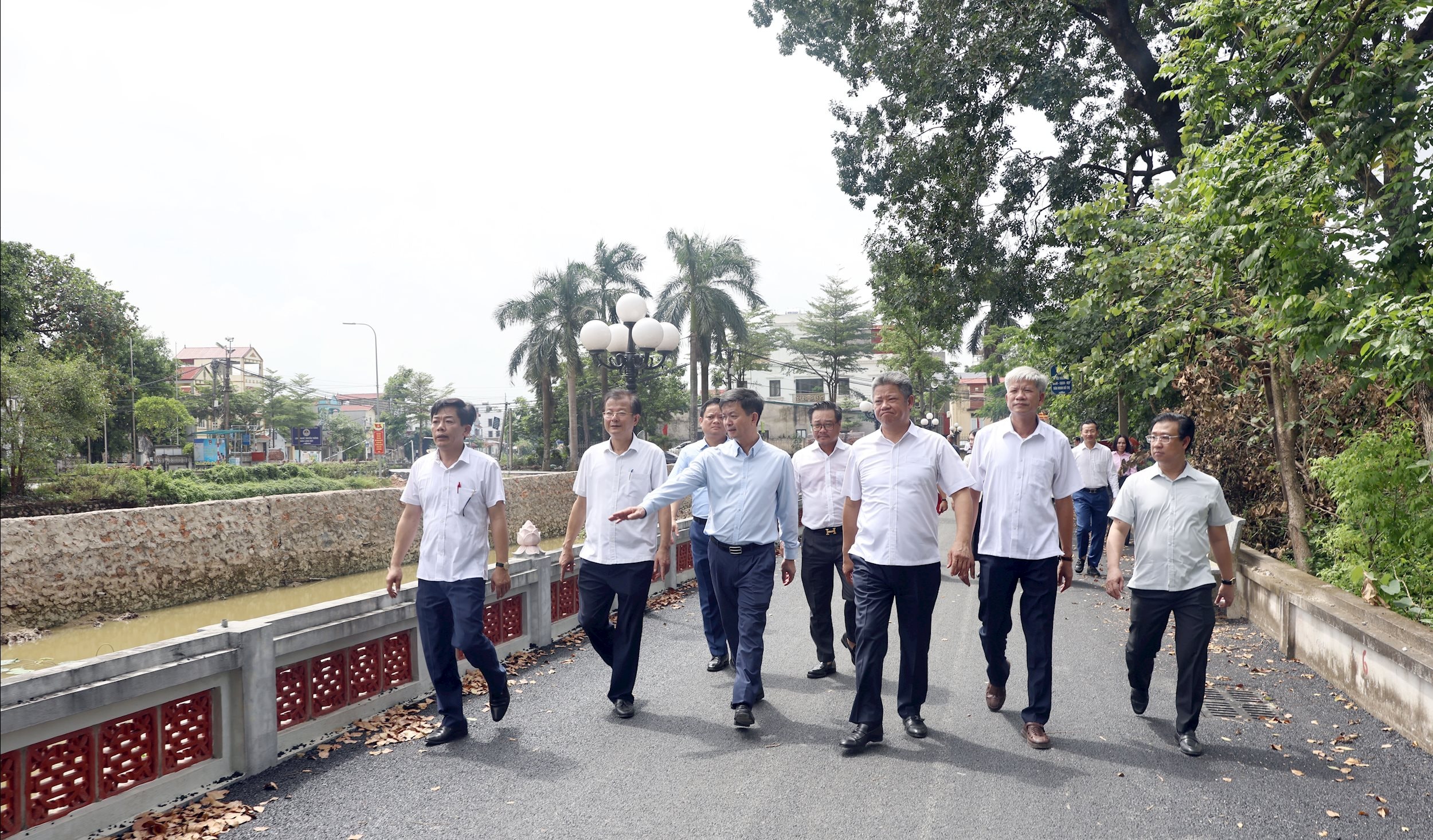 Tổng Thư ký Quốc hội, Chủ nhiệm Văn phòng Quốc hội Lê Quang Tùng và Đoàn công tác khảo sát tiến độ triển khai Dự án (3)