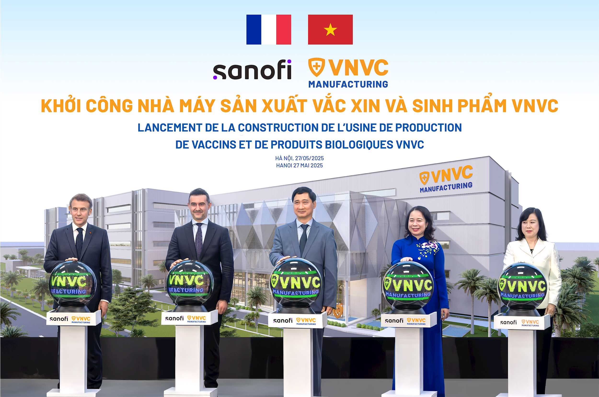 1 khoi-cong-nha-may-Vac-xin-va-Sinh-pham-VNVC ảnh Hải Nam (2)