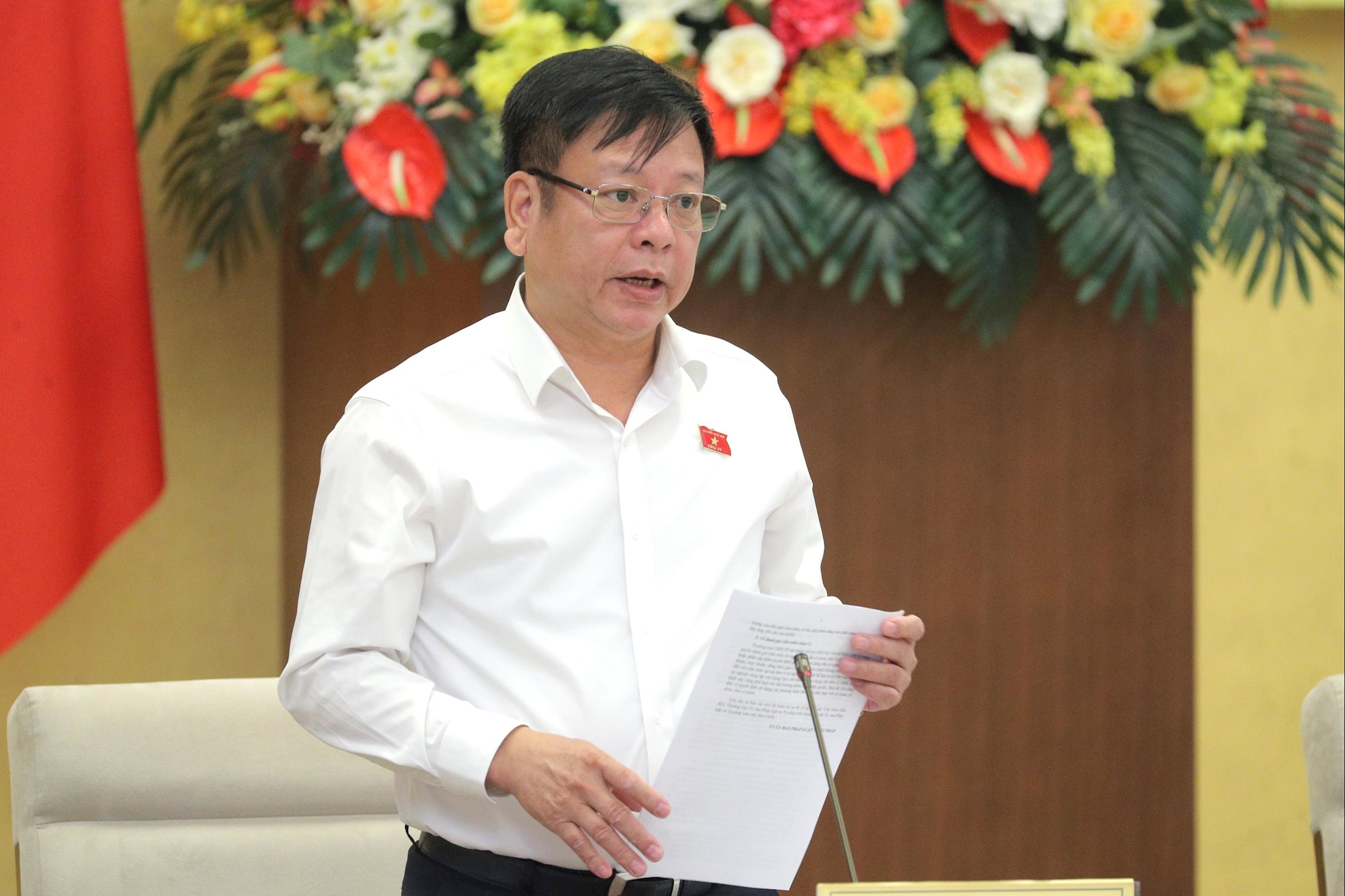 Phó Chủ nhiệm Ủy ban Pháp luật và Tư pháp Nguyễn Trường Giang