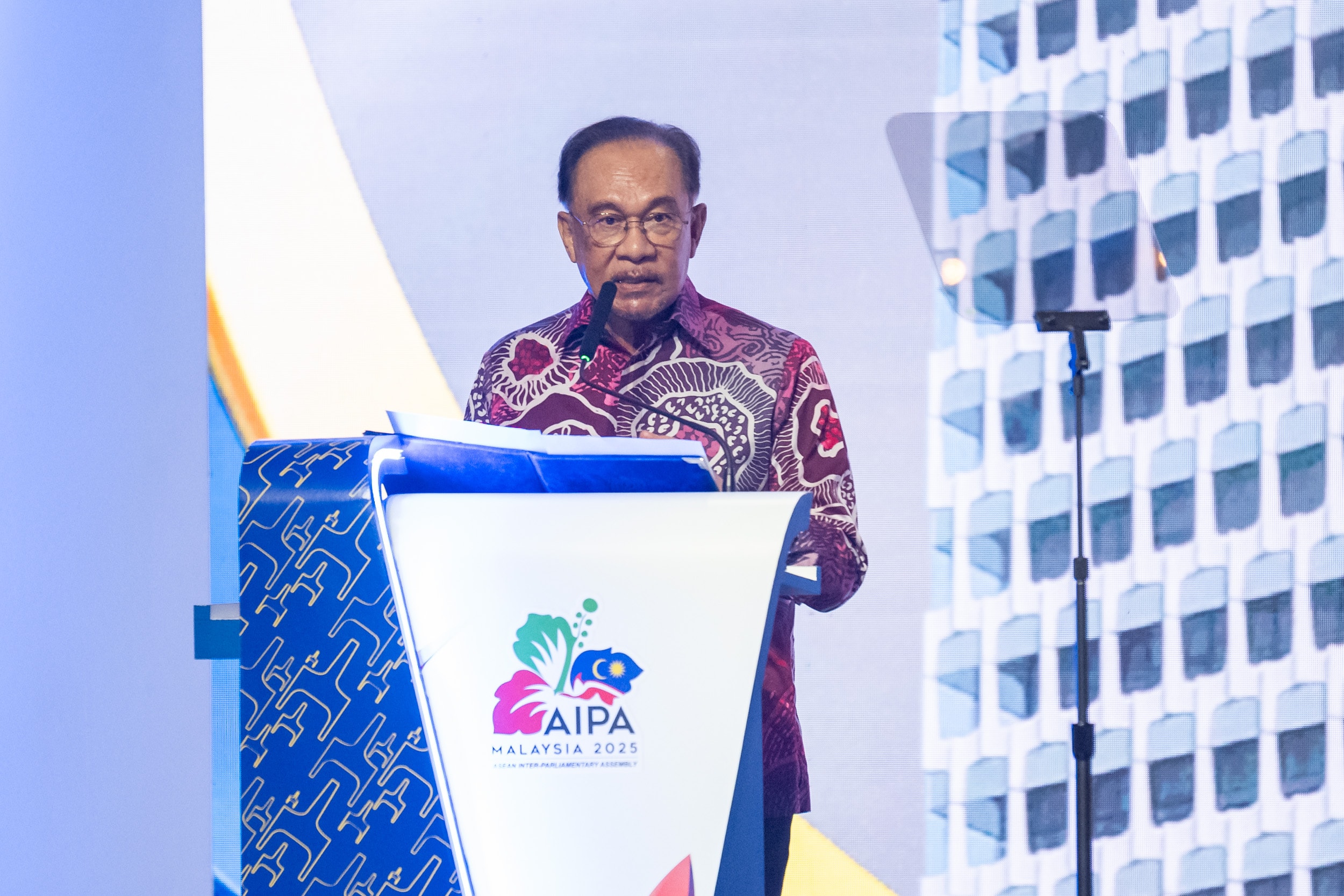 Z72_1814- Phát biểu của Honourable Dato’ Seri Anwar bin Ibrahim, Thủ tướng Malysia