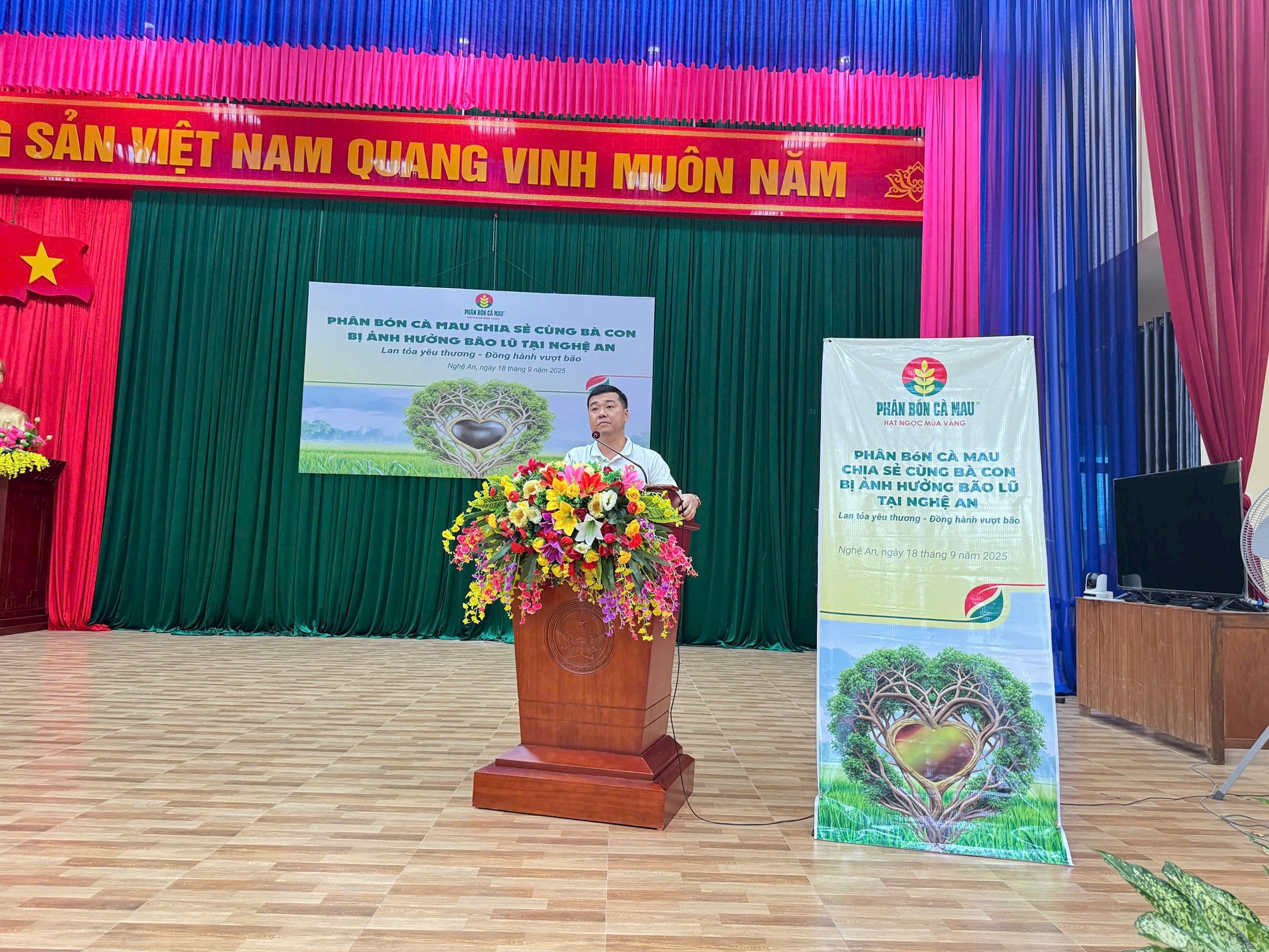 Đại diện PVCFC chia sẻ về ý nghĩa của chương trình