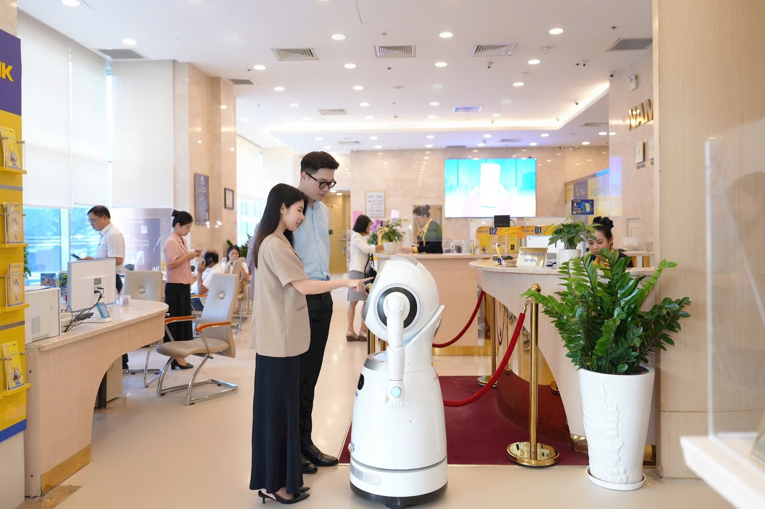 Không gian giao dịch số Nam A Bank