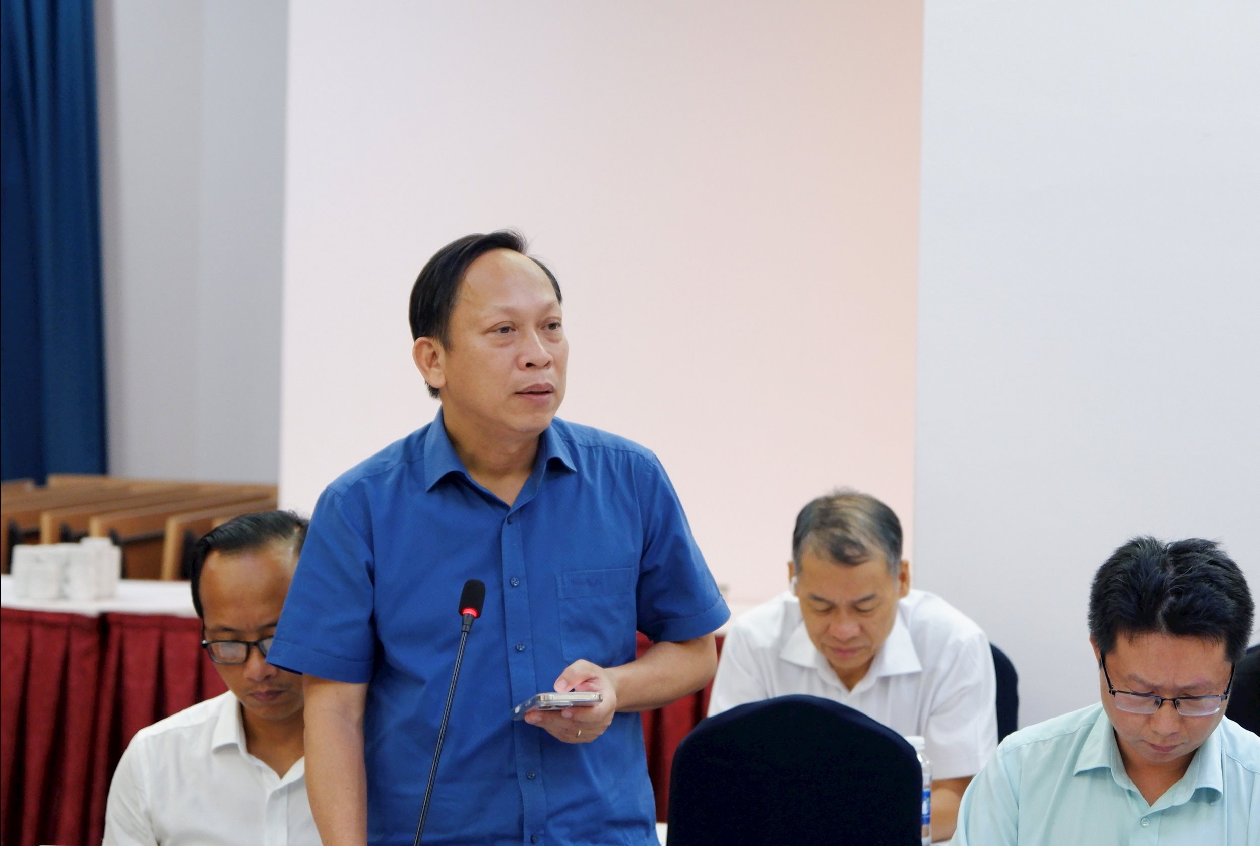 Phó Giám đốc Sở Nông nghiệp và Môi trường tỉnh Tây Ninh Nguyễn Đình Xuân phát biểu