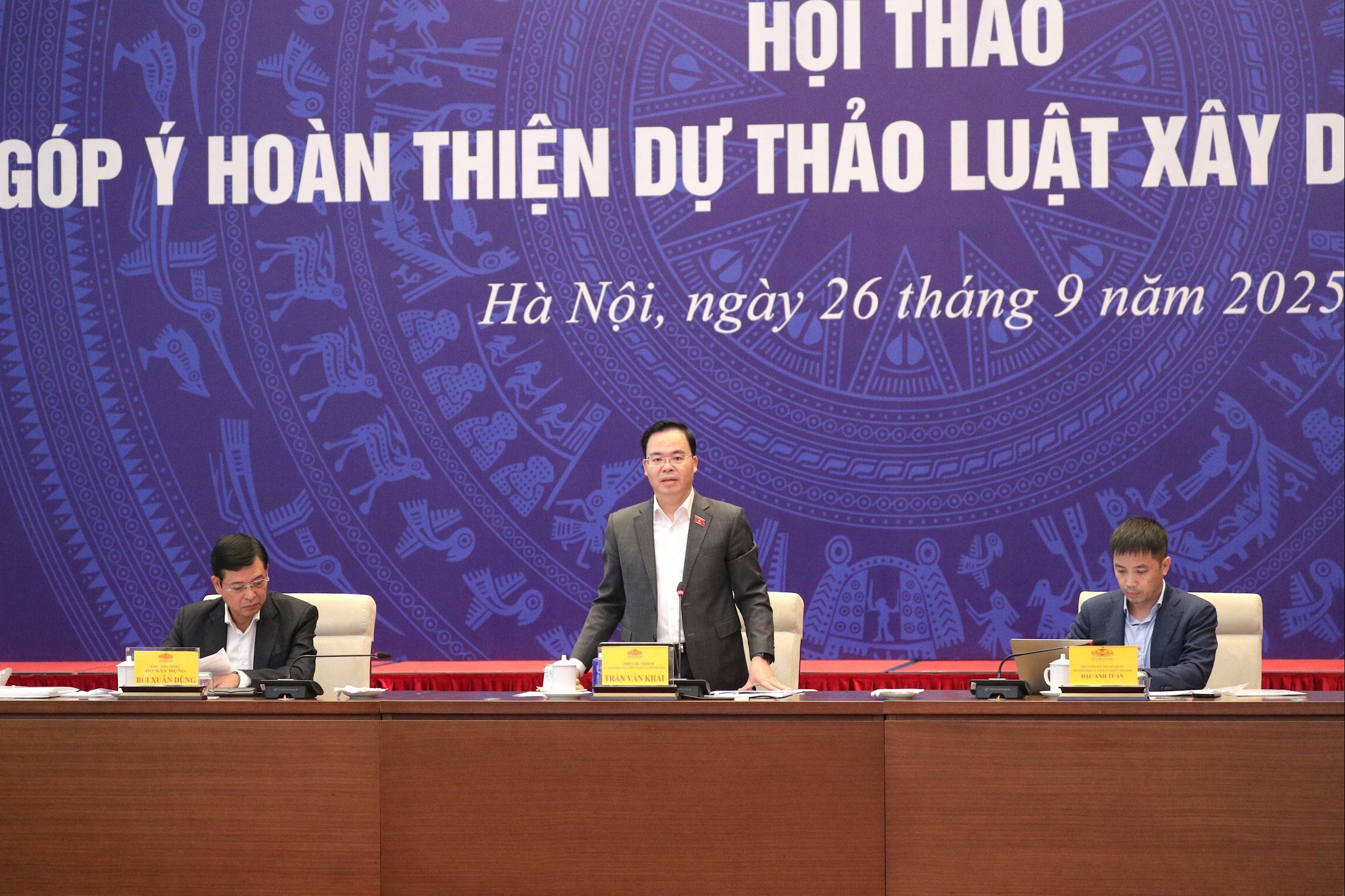 Phó Chủ nhiệm Ủy ban Khoa học, Công nghệ và Môi trường Trần Văn Khải 3