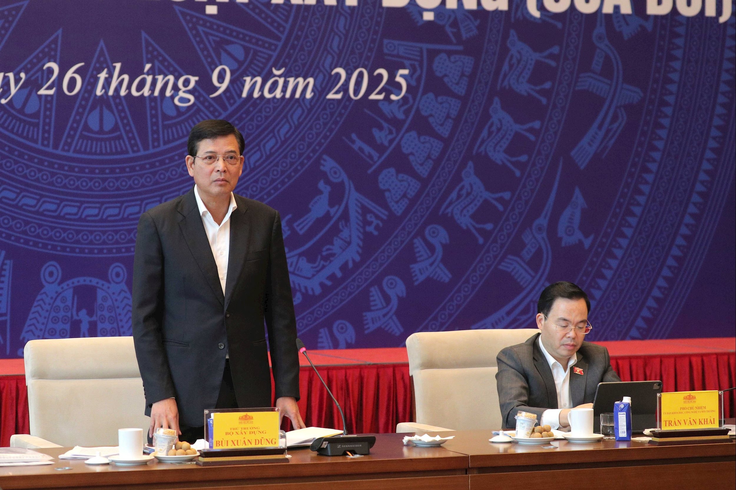 Thứ trưởng Bộ Xây dựng Bùi Xuân Dũng