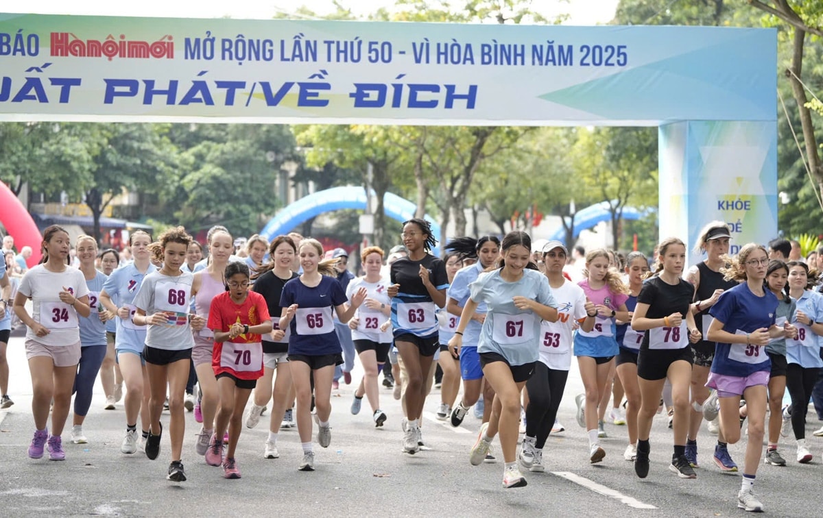 Giải chạy Báo Hanoimoi 20252