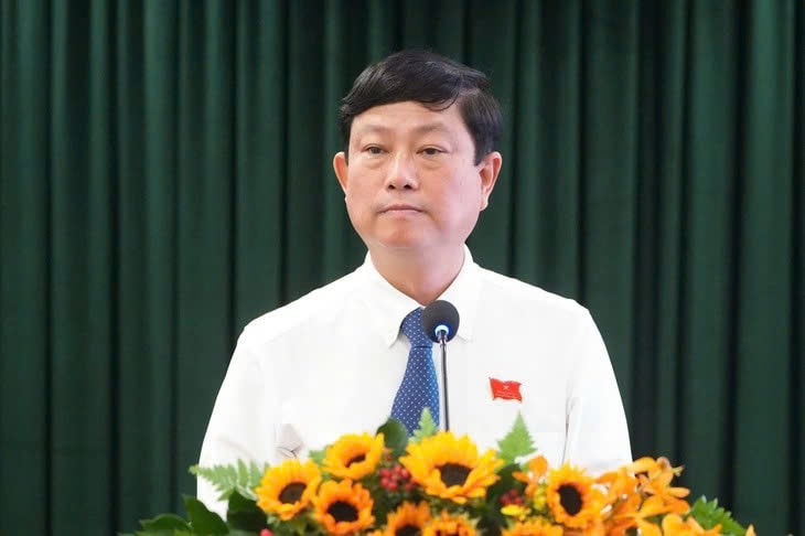 Chủ tịch HĐND TP. Hồ Chí Minh Võ Văn Minh phát biểu khai mạc 