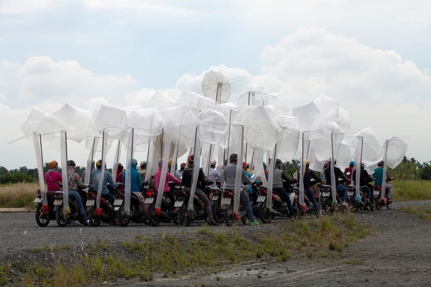 Tác phẩm Rồng rắn lên của Ưu Đàm Trần Nguyễn Nguồn UudamStudio