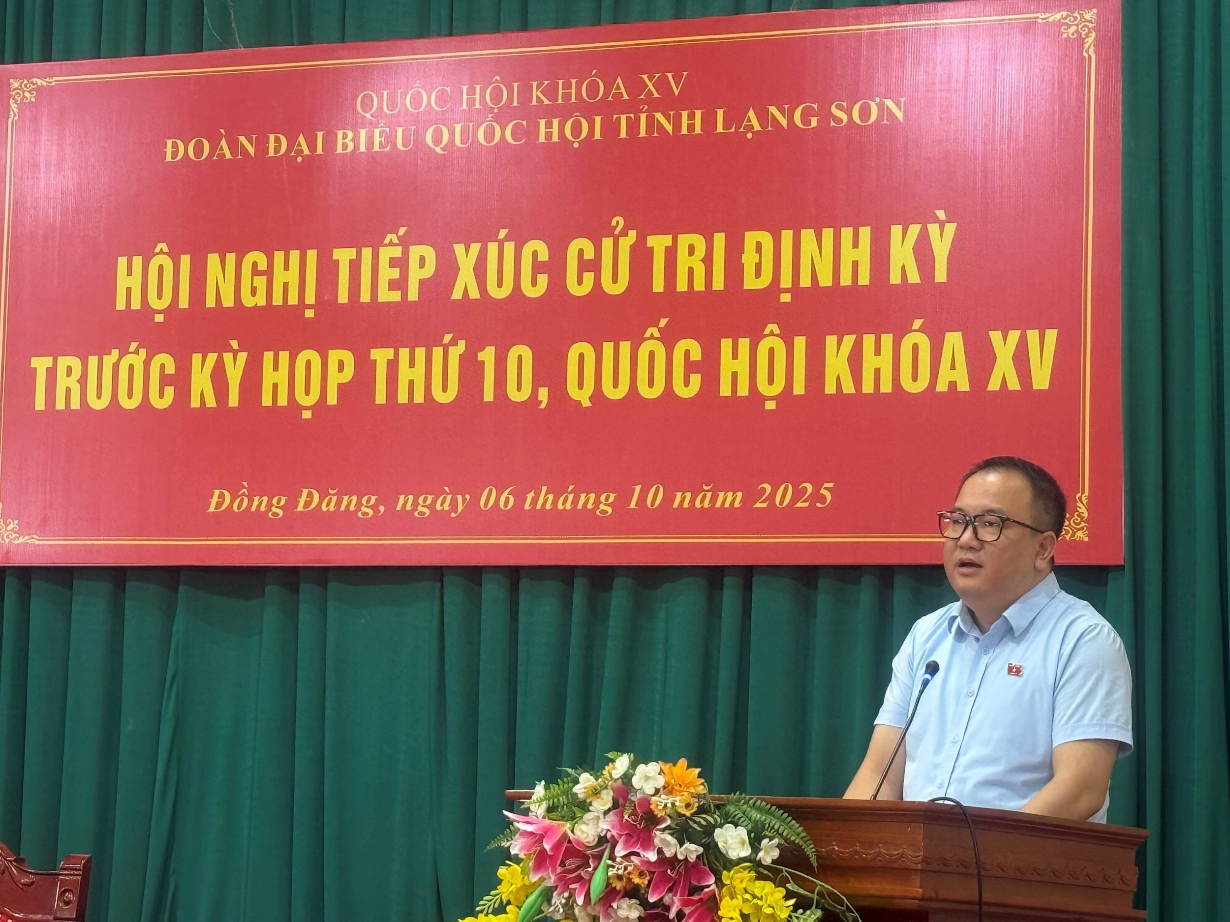 សមាជិកគឺជាអនុប្រធានរដ្ឋសភាពេញម៉ោងនៅគណៈកម្មាធិការវប្បធម៌ និងសង្គម លោក Pham Trong Nghia និយាយ។ រូបថត៖ ប៉ោ ង៉ាន់