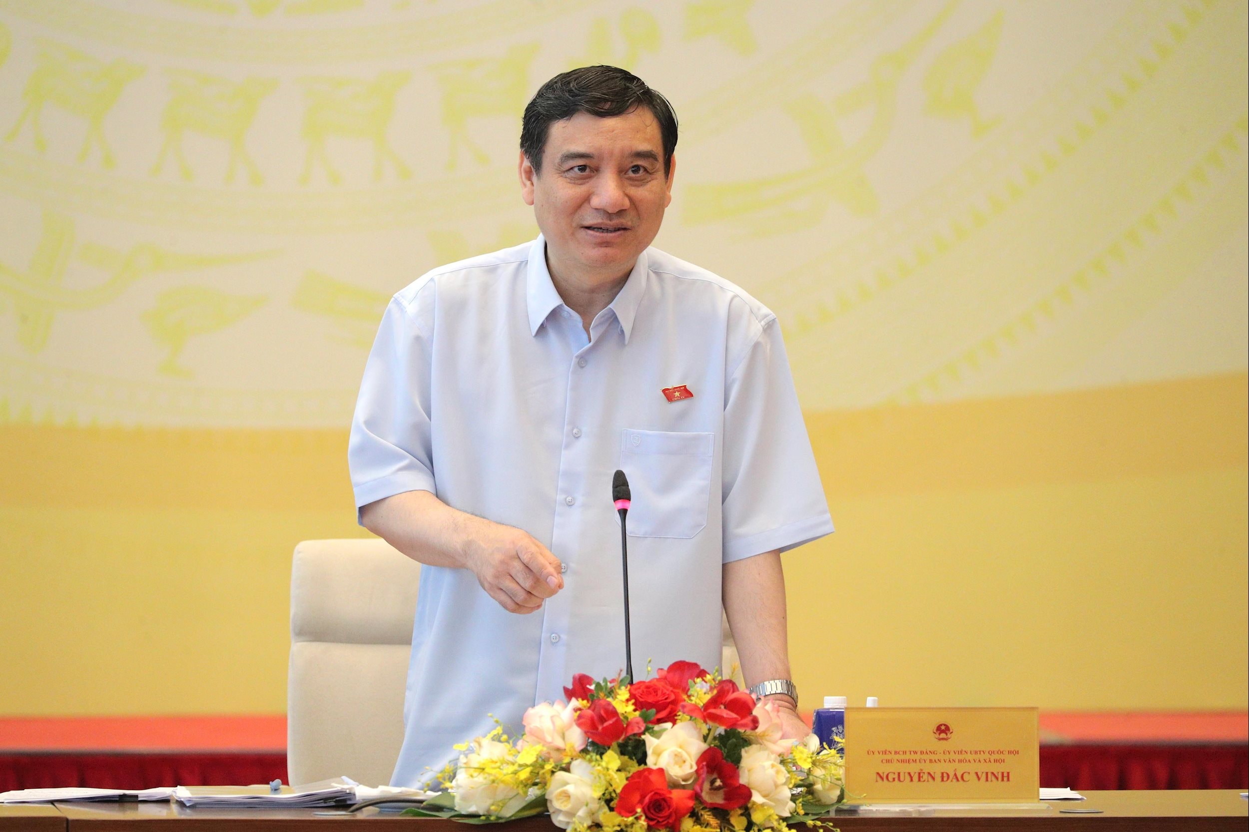 Président de la Commission de la culture et des affaires sociales Nguyen Dac Vinh