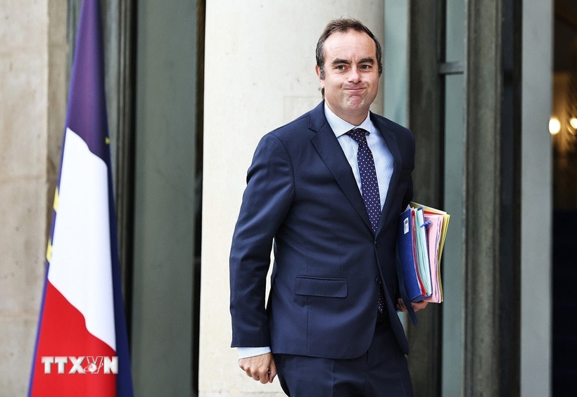 Thủ tướng Pháp Sebastien Lecornu. (Ảnh: THX/TTXVN)