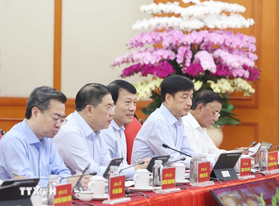 Các đại biểu dự phiên họp. Ảnh: Thống Nhất - TTXVN