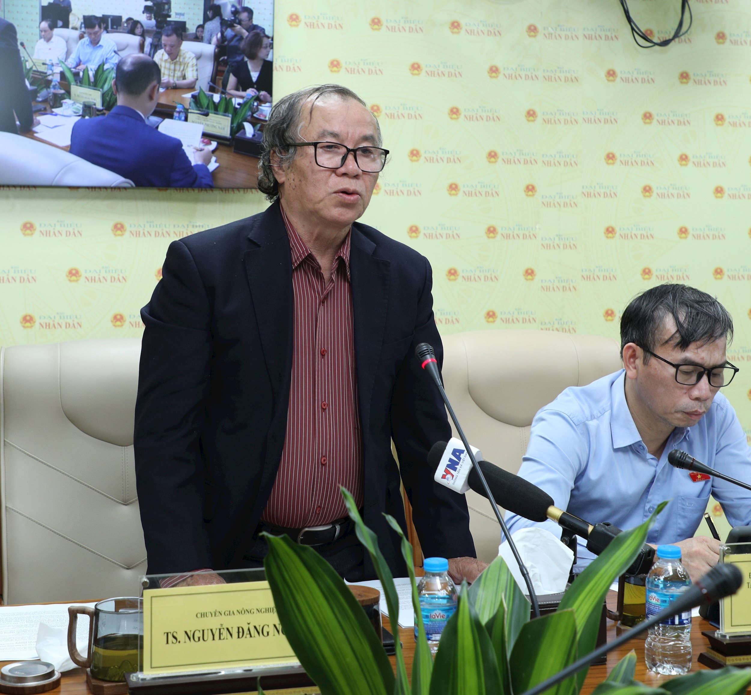 Chuyên gia nông nghiệp - TS. Nguyễn Đăng Nghĩa phát biểu