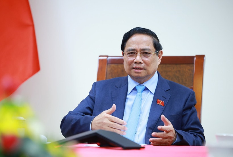 Prime Minister Pham Minh Chinh. Photo: VNA