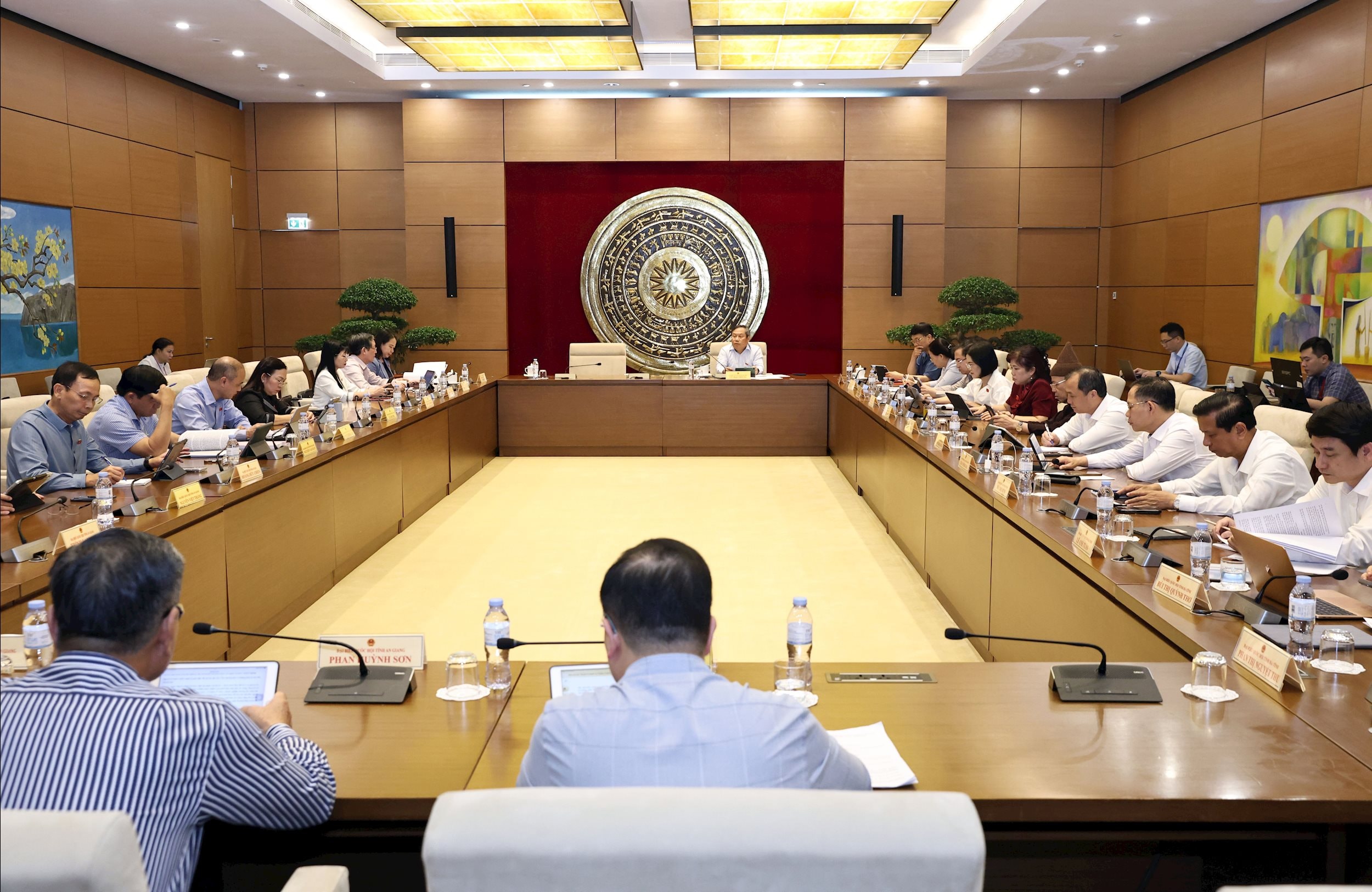 Quang cảnh họp Tổ 14 chiều 21.10