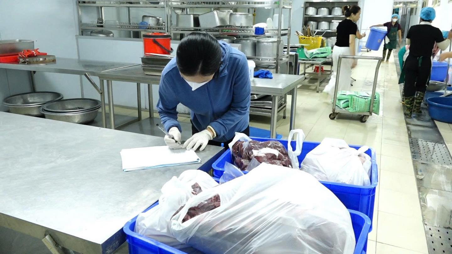 Quy trình kiểm tra thịt được ghi chép lại cẩn thận