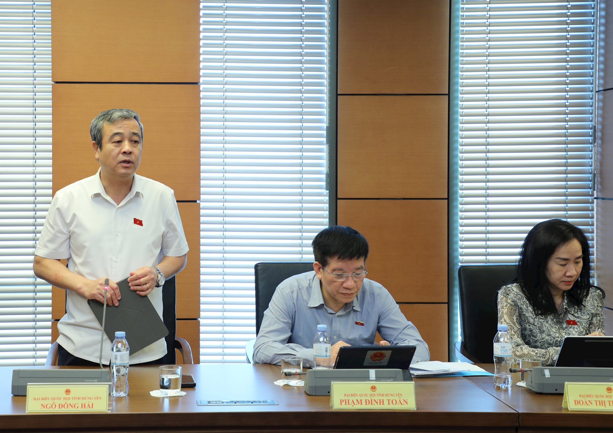 Đại biểu Quốc hội (Hưng Yên)Ngô Đông Hải phát biểu