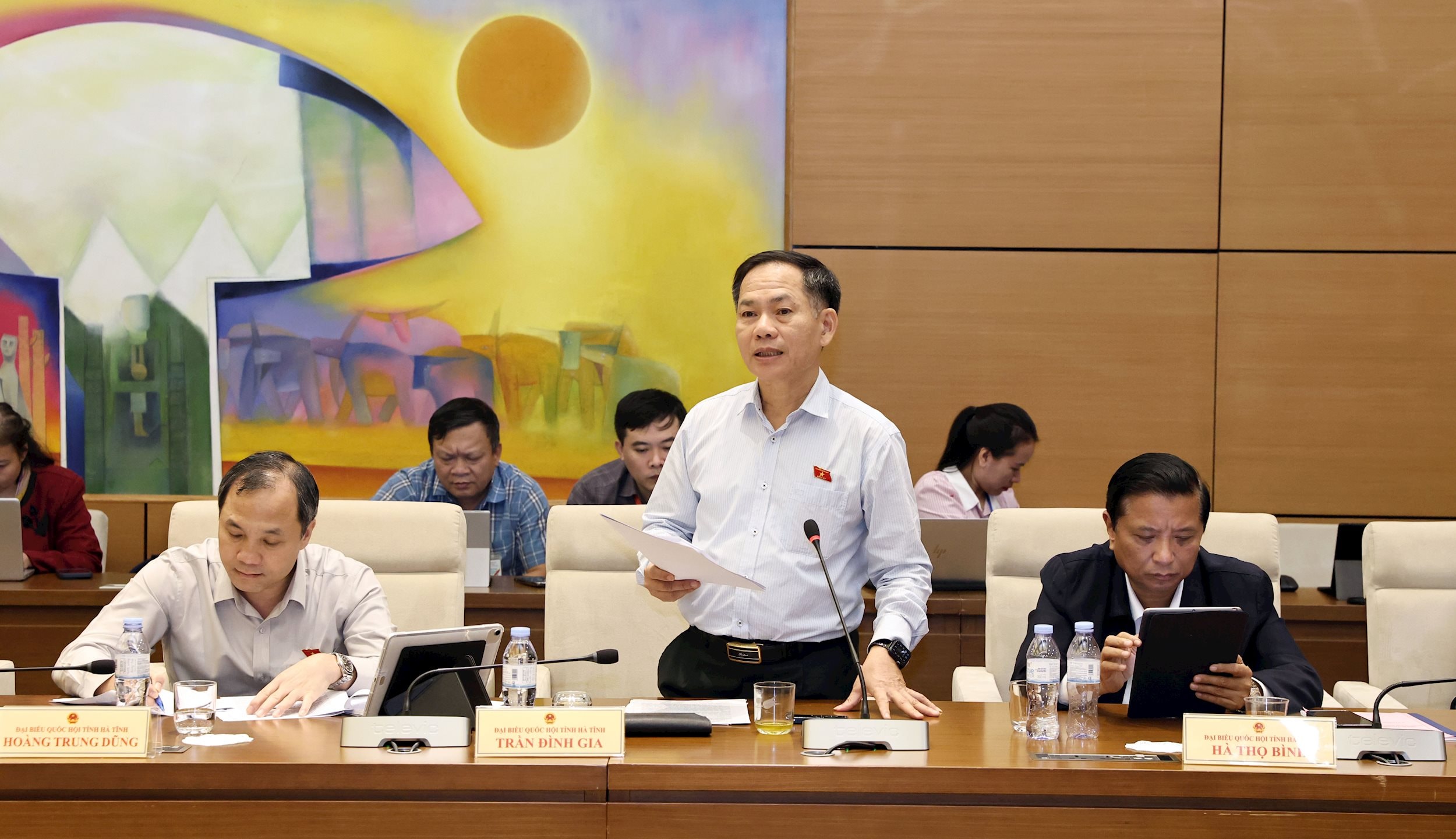 Abgeordneter der Nationalversammlung Tran Dinh Gia (Ha Tinh)